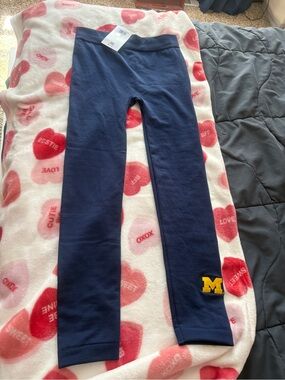Women’s Navy Leggings - college football